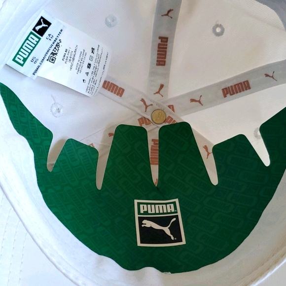 Puma White & Rose Gold Cap - Picture 5 of 6